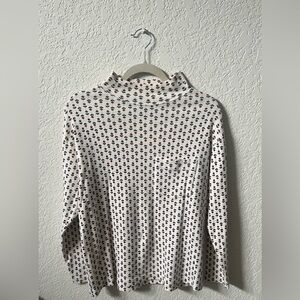 Eddie Bauer Floral Print Long Sleeve Shirt